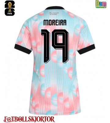 Belgien Diego Moreira #19 Bortatröja Dam VM 2026 Kortärmad